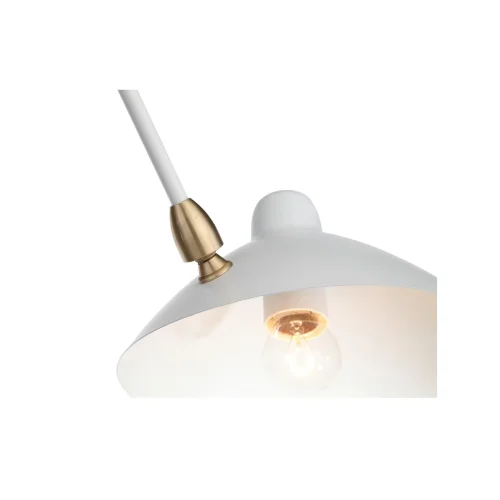 Светильник потолочный Spruzzo SL305.502.06 ST-Luce белый 6 ламп, основание белое в стиле лофт  фото 4
