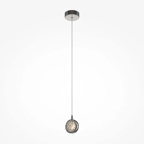 Светильник подвесной LED Mind MOD299PL-L10BC3K Maytoni серый 1 лампа, основание чёрное в стиле современный  фото 5