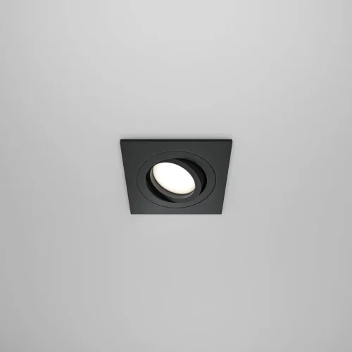 Светильник точечный Atom DL024-2-01B Maytoni чёрный 1 лампа, основание чёрное в стиле современный  фото 5