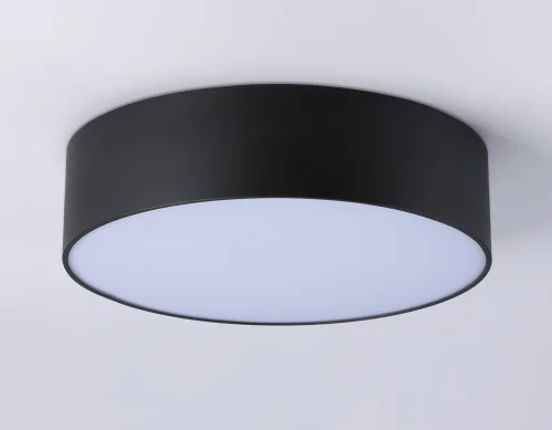 Светильник накладной LED Air Alum FV5518 Ambrella light чёрный 1 лампа, основание чёрное в стиле современный хай-тек  фото 4
