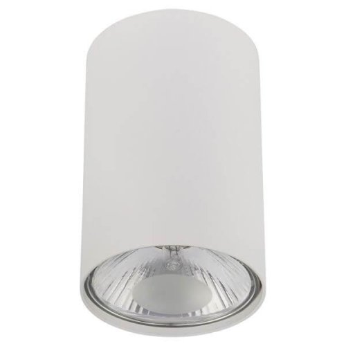 Светильник накладной Bit 6873-NW Nowodvorski белый 1 лампа, основание белое в стиле современный круглый