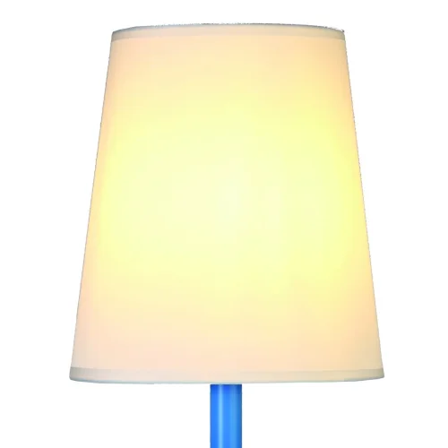 Настольная лампа Centipede 7253 Mantra белая 1 лампа, основание синее металл в стиле современный  фото 2
