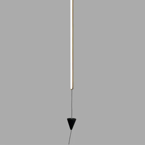 Светильник подвесной LED Vertical 7352 Mantra чёрный 1 лампа, основание чёрное в стиле современный  фото 5