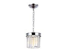 Светильник подвесной TR5101 Ambrella light прозрачный 1 лампа, основание хром в стиле современный классический 