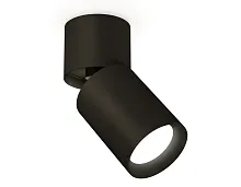 Светильник накладной Techno Spot XM XM6313030 Ambrella light чёрный 1 лампа, основание чёрное в стиле хай-тек модерн круглый