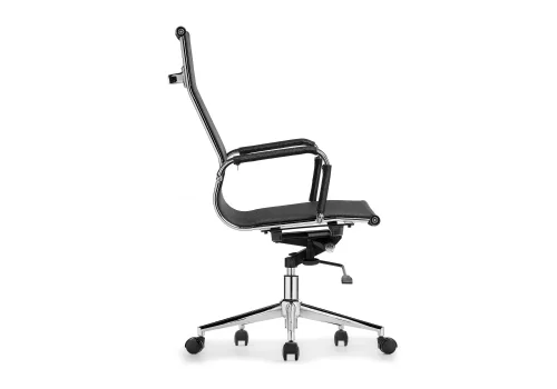 Компьютерное кресло Reus сетка black 15213 Woodville, чёрный/сетка, ножки/металл/хром, размеры - *1180***540*600 фото 3