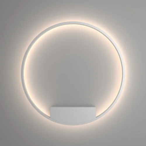 Бра LED Rim MOD058WL-L50WK Maytoni белый на 1 лампа, основание белое в стиле современный минимализм хай-тек  фото 4