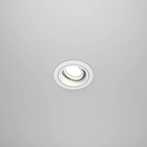 Светильник точечный Akron DL025-2-01W Maytoni белый 1 лампа, основание белое в стиле современный  фото 5