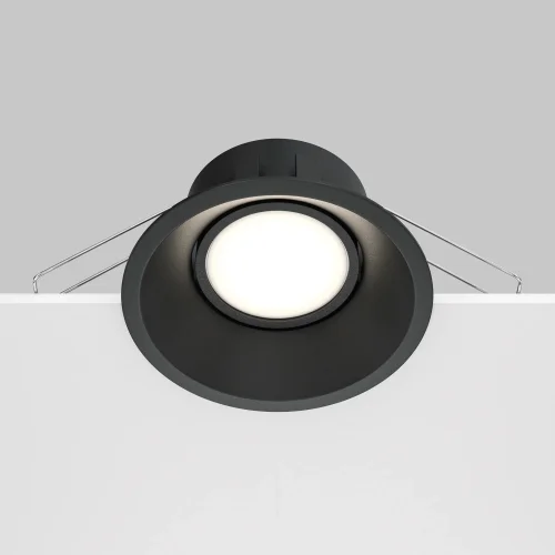 Светильник точечный Dot DL028-2-01B Maytoni чёрный 1 лампа, основание чёрное в стиле современный  фото 3