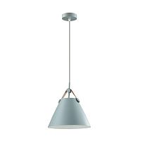Светильник подвесной Darren 3721/1 Lumion серый 1 лампа, основание серое в стиле современный 
