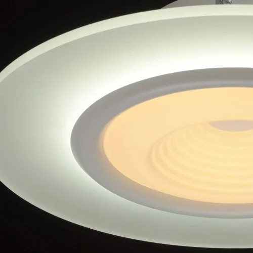 Светильник потолочный LED Платлинг 661016301 DeMarkt белый 1 лампа, основание белое в стиле хай-тек  фото 6