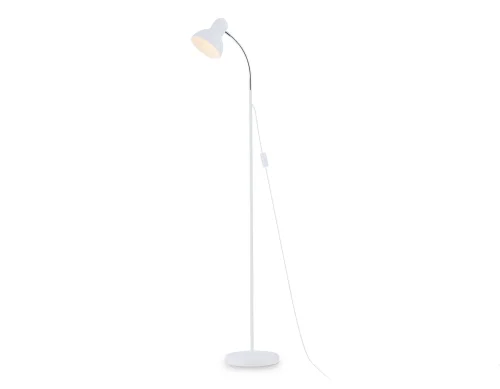 Торшер TR97655 Ambrella light для чтения белый 1 лампа, основание белое в стиле современный
