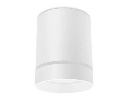 Светильник накладной LED TN280 Ambrella light белый 1 лампа, основание белое в стиле современный хай-тек круглый фото 2