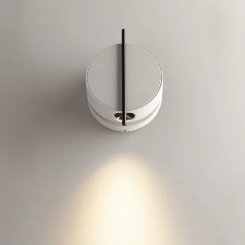 Бра LED Nuance MOD180WL-L4W3K Maytoni белый на 1 лампа, основание белое в стиле современный хай-тек минимализм  фото 5