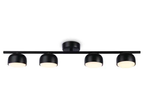 Спот с 4 лампами TN71029 Ambrella light чёрный GX53 в стиле современный хай-тек 