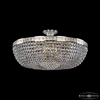 Люстра потолочная 19281/70IV GW Bohemia Ivele Crystal прозрачная на 16 ламп, основание золотое патина в стиле классика sp