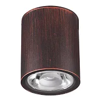 Накладной светильник LED Tumbler 358013 Novotech уличный IP65 коричневый 1 лампа, плафон коричневый в стиле современный LED