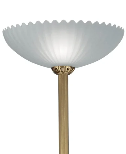 Торшер напольный  PN 3035/1 Reccagni Angelo  белый 1 лампа, основание античное бронза в стиле классический
 фото 3