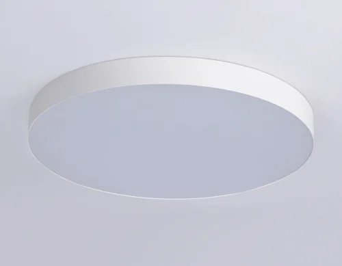 Светильник потолочный LED Air Alum FV5536 Ambrella light белый 1 лампа, основание белое в стиле современный хай-тек  фото 4
