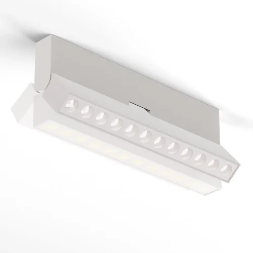 Светильник накладной LED Points rot C136CL-12W4K-W Maytoni белый 1 лампа, основание белое в стиле современный хай-тек прямоугольный фото 5