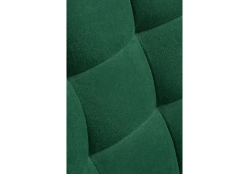 Стул на металлокаркасе Челси зеленый / черный 493364 Woodville, зелёный/велюр, ножки/металл/чёрный, размеры - ****500*600 фото 6