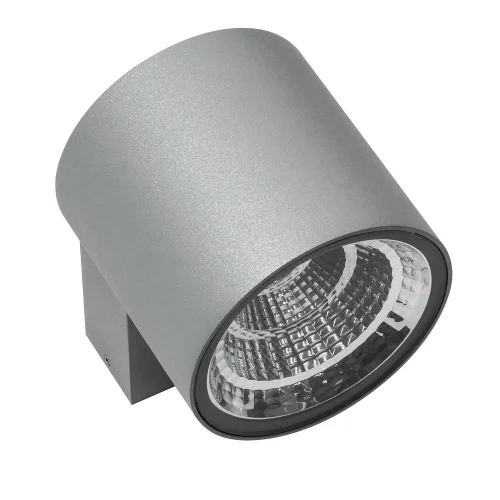 Настенный светильник LED Paro 360694 Lightstar уличный IP65 серый 1 лампа, плафон серый в стиле хай-тек LED