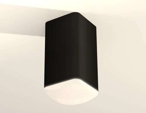 Светильник накладной Techno Spot XS XS7821022 Ambrella light чёрный 1 лампа, основание чёрное в стиле хай-тек современный квадратный фото 3