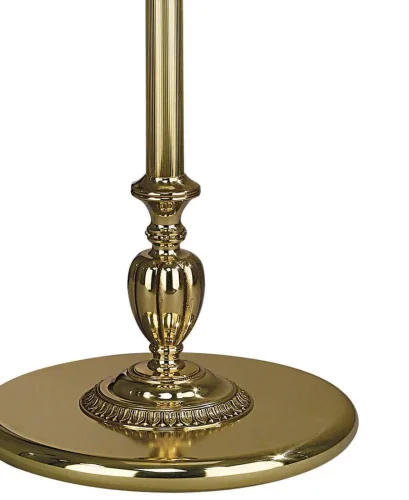 Торшер напольный  PN 6302/2 Reccagni Angelo  белый 2 лампы, основание золотое в стиле классический
 фото 4