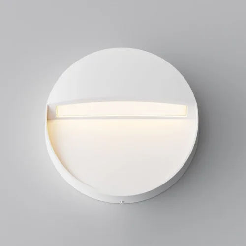 Подсветка для лестниц LED Mane O046SL-L3W3K Maytoni уличный IP54 белый 1 лампа, плафон белый в стиле современный хай-тек LED фото 4