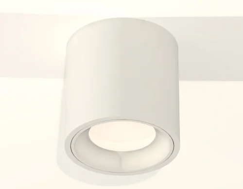 Светильник накладной Techno spot XS7531010 Ambrella light белый 1 лампа, основание белое в стиле хай-тек современный круглый фото 2