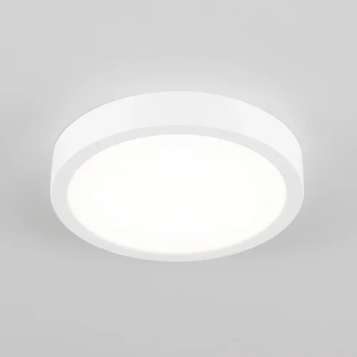 Светильник накладной LED Галс CL5522N Citilux белый 1 лампа, основание белое в стиле современный круглый