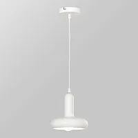 Светильник подвесной Butte LSP-8915 Lussole белый 1 лампа, основание белое в стиле современный лофт 