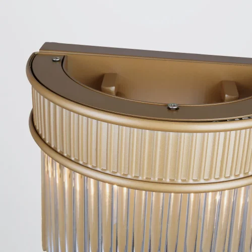 Бра Turris 4200-2W Favourite прозрачный на 2 лампы, основание матовое золото в стиле классический  фото 4