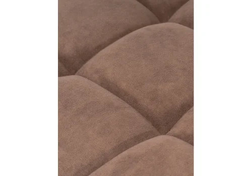 Барный стул Лофт ткань катания корица / черный матовый 432934 Woodville, коричневый/ткань, ножки/металл/чёрный, размеры - ****350*350 фото 4