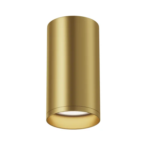 Светильник накладной Focus S C052CL-01MG Maytoni матовый золото 1 лампа, основание матовое золото в стиле современный хай-тек круглый фото 2