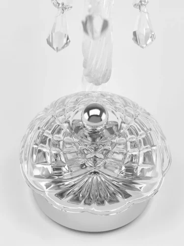 Бра 104B/1/141 Ni Bohemia Ivele Crystal без плафона на 1 лампа, основание прозрачное никель в стиле классический drops фото 2