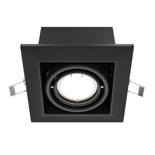 Светильник карданный Metal DL008-2-01-B Maytoni чёрный 1 лампа, основание чёрное в стиле модерн  фото 7
