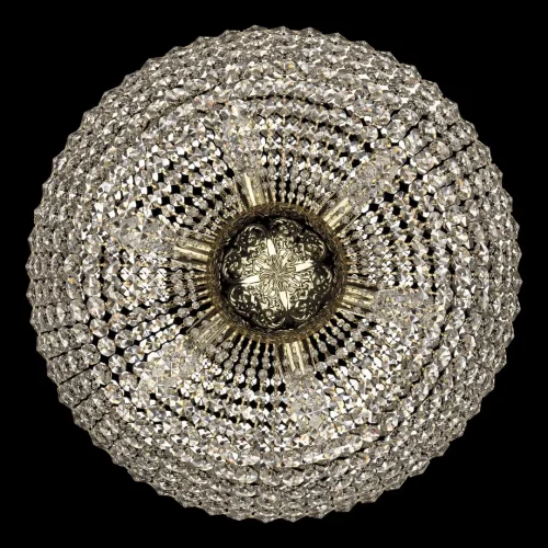 Люстра потолочная хрустальная 19111/H1/80IV GB Bohemia Ivele Crystal прозрачная на 22 лампы, основание золотое в стиле классический sp фото 3