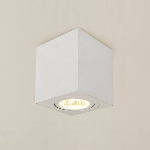 Светильник накладной Дюрен CL538211 Citilux белый 1 лампа, основание белое в стиле современный квадратный
