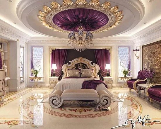 7 роскошных спален в деталях