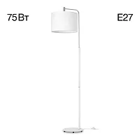 Торшер Тевин CL806030 Citilux  белый 1 лампа, основание белое в стиле современный
