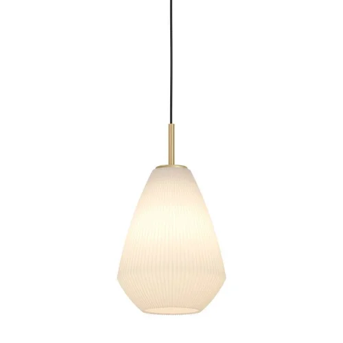 Светильник подвесной Caprarola 900812 Eglo коричневый 1 лампа, основание матовое латунь в стиле современный  фото 2