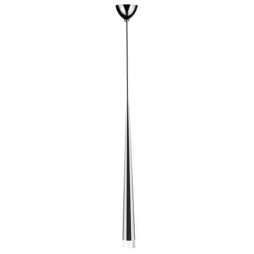 Светильник подвесной PUNTO 807014 Lightstar серый хром 1 лампа, основание хром серое в стиле арт-деко трубочки
