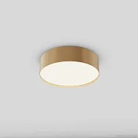 Светильник потолочный LED Zon C032CL-24W4K-RD-MG Maytoni белый 1 лампа, основание матовое золото в стиле современный 