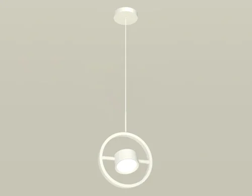Светильник подвесной XB9111100 Ambrella light белый 1 лампа, основание белое в стиле современный хай-тек 