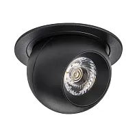Светильник точечный LED Intero i61774 Lightstar чёрный 1 лампа, основание чёрное в стиле хай-тек современный 