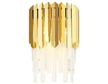 Бра TR5289 Ambrella light прозрачный 2 лампы, основание золотое в стиле классический современный 
