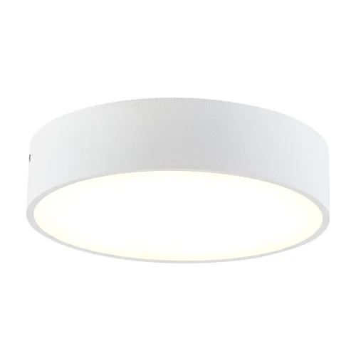 Светильник накладной LED Тао CL712180N Citilux белый 1 лампа, основание белое в стиле современный круглый
