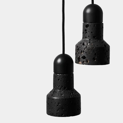 Светильник подвесной JAZZ STONE black brass 189840-23 ImperiumLoft чёрный 1 лампа, основание латунь в стиле современный  фото 7