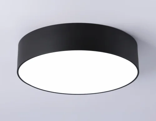 Светильник накладной LED Air Alum FV5518 Ambrella light чёрный 1 лампа, основание чёрное в стиле современный хай-тек  фото 2
